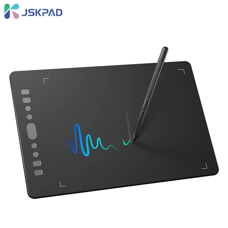 Professional Drawing Tablet Digital Drawing Pad 8192 Level Graphic Tablet LCD Stylus Digital Graphic Drawing Tablet with Stylus