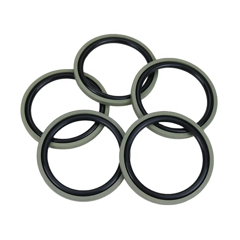 Глид кольцо SPGO из бронзы заполнено PTFE NBR для гидравлического поршневого штока уплотнения высотой 6,3 мм