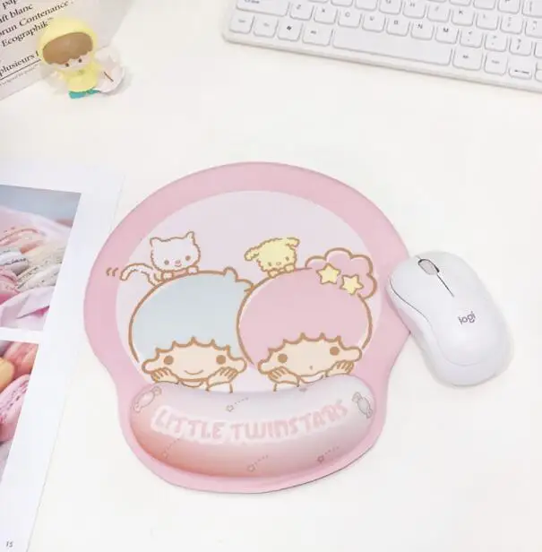 Коврик для мыши Ruunjoy Sanrio kuromi Pompompurin kawaii С мультяшным рисунком симпатичная моя мелодия нескользящий коврик дома переносная