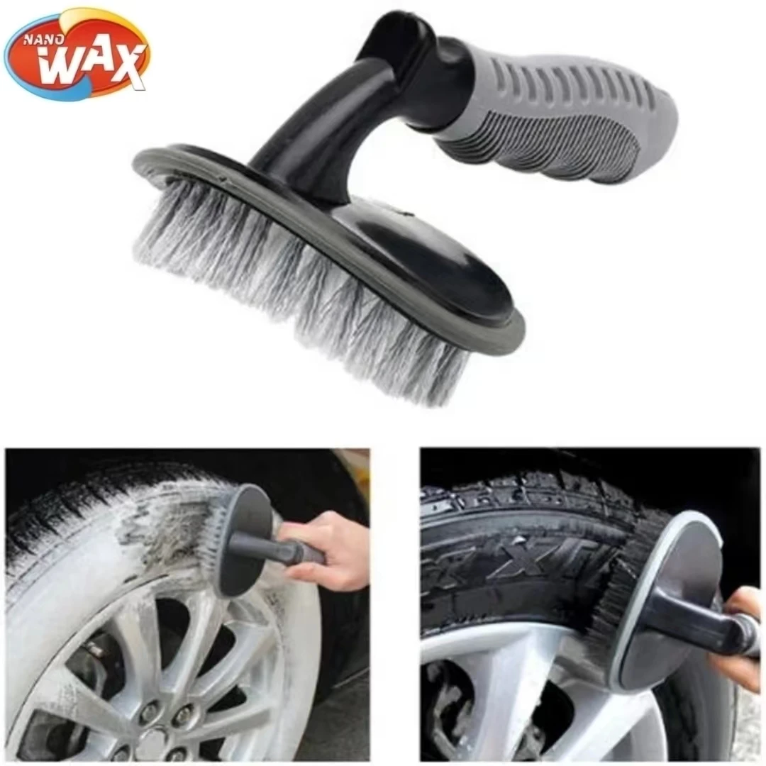 Car tire brush special brush for car washing multi-function wheel cleaning brush car cleaning tool