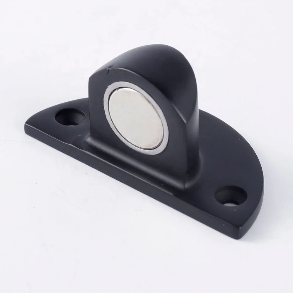Magnetic Door Stops 304 Stainless Steel Door Stopper Hidden Door Holders Catch Floor Nail-free Doorstop Furniture Hardware