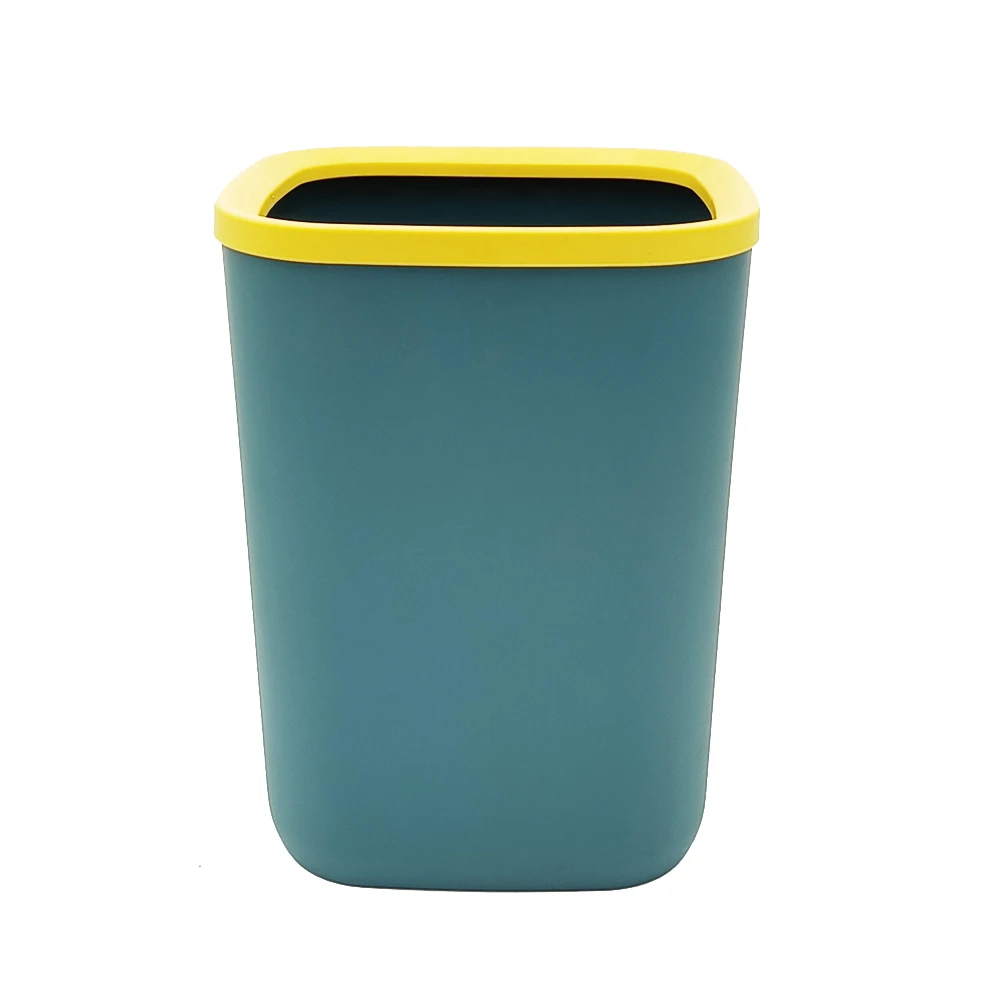 Home use 15L household office kitchen modern hotel wholesale small plastic rubbish bins
