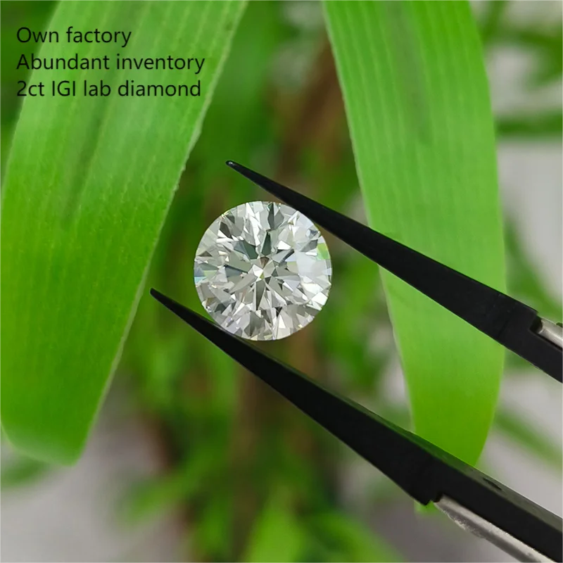 starsgem HPHT lab created diamond D VVS 4.5mm 0.35ct for lab grown diamond earrings