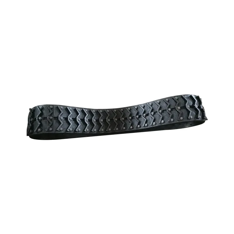 High Quality Excavator Shape Rubber Tracks For Lawn Mower