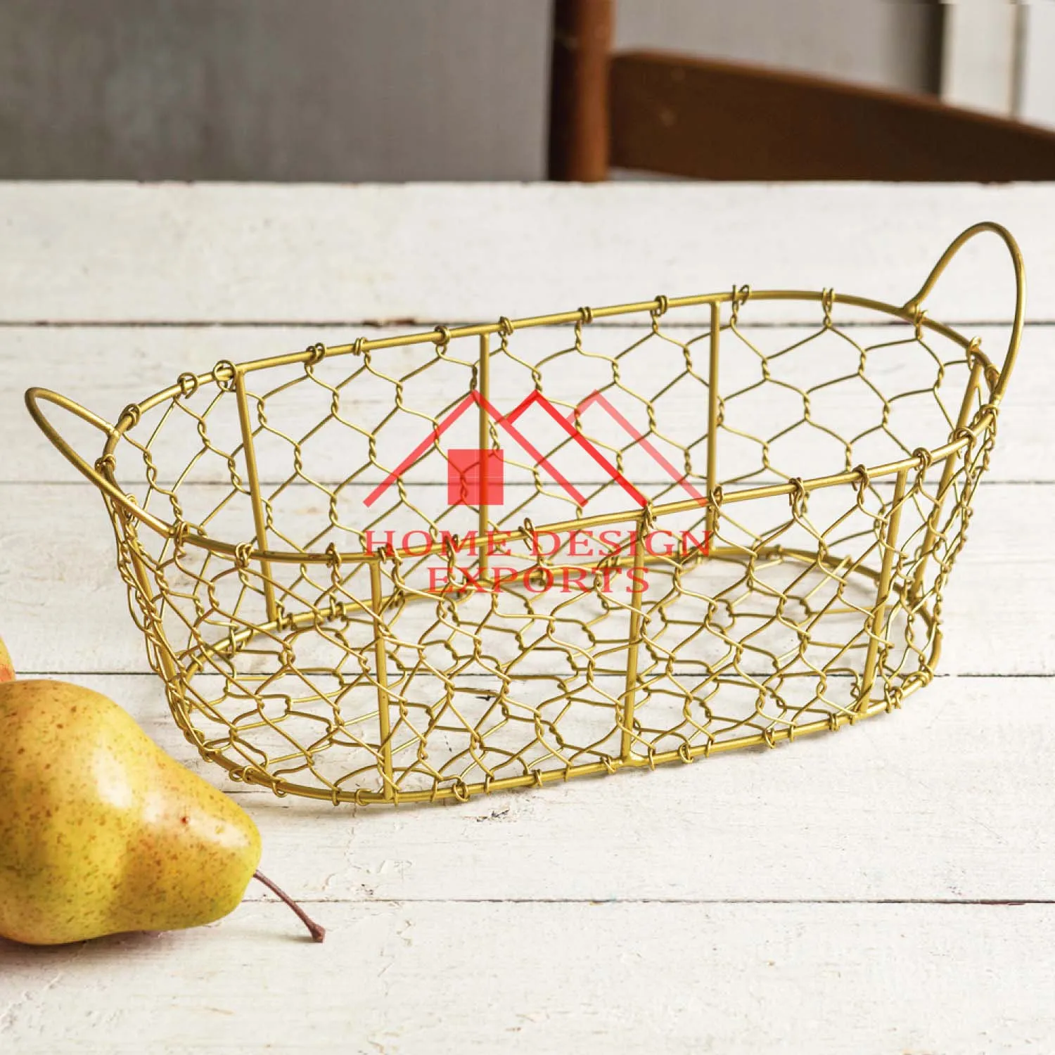 Metal Basket for Kitchen Use Home Use Restaurant and Bar Storage Baskets Iron Steel Square Black Home Utility Organizer