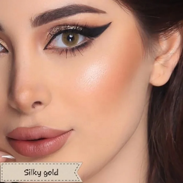 Most Popular Manufacturers Wholesale Fashion Gold Sterile Contact Lenses