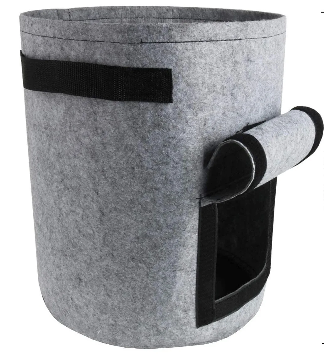 Felt potato planting bag strawberry flower pot tomato peanut plant growth bag