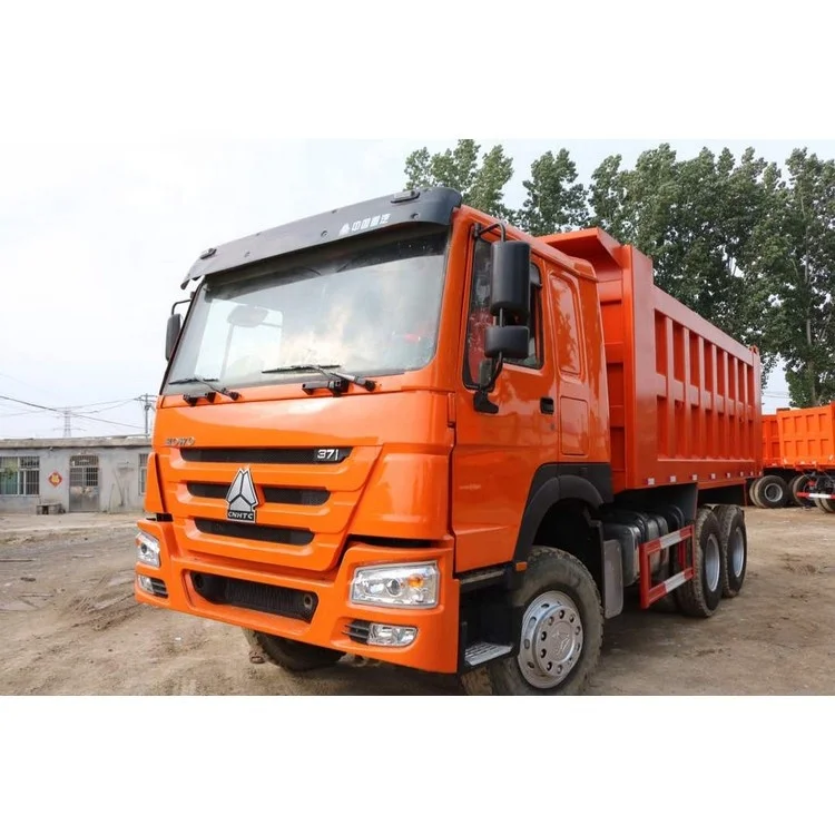 Chinese Manufacture Sinotruck Howo Dump Truck 6x4 Manual Transmission Used 371Tipper Truck For Sale