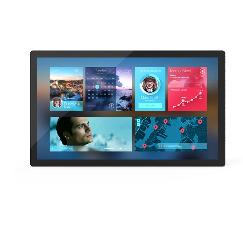 32-Inch Indoor LCD Advertising Player Computer Touch Screen Digital Signage Display