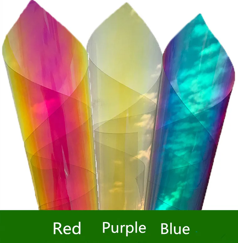 Rainbow Iridescent Mylar Window Film Use in Glass and Acrylic Panel