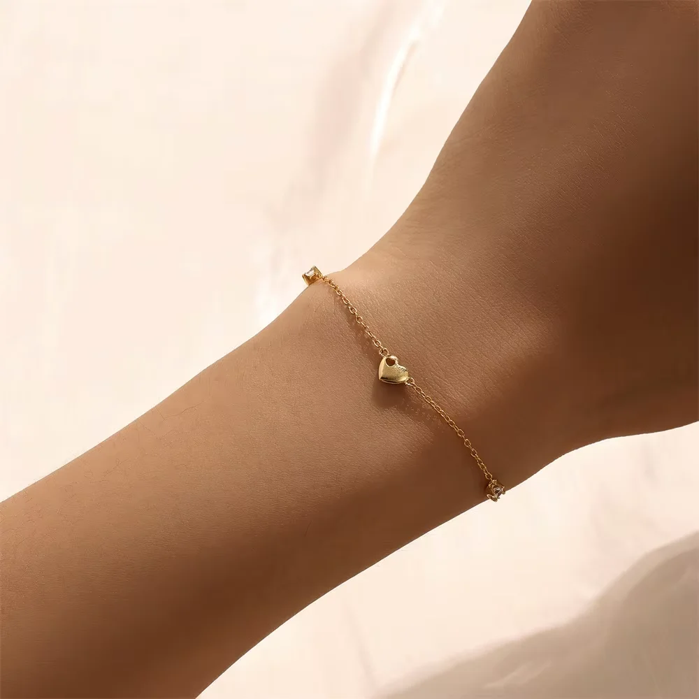 Unisex Retro Ethnic Personality Zircon Multiple Style 925 Turquoise Pearl Finger Chain Fashionable Stacked Link Bracelets