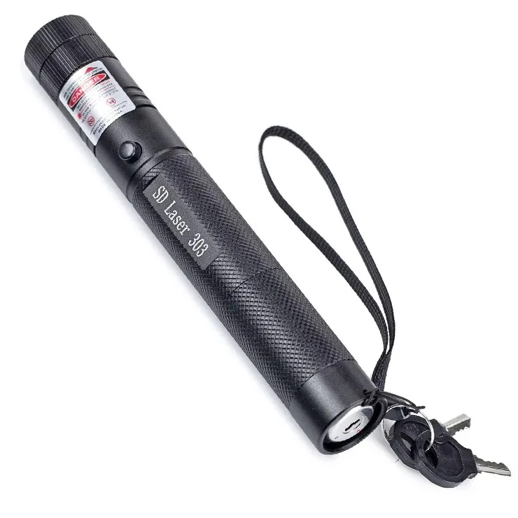 Wholesale Laser Logo Powerful Long Range 532NM Green 303 Presenter Laser Pointer Gift Set for Presentation