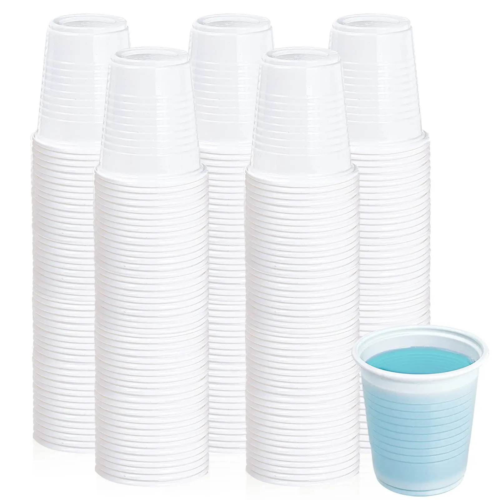 wholesale from manufacturer 3 oz disposable white pp plastic cup