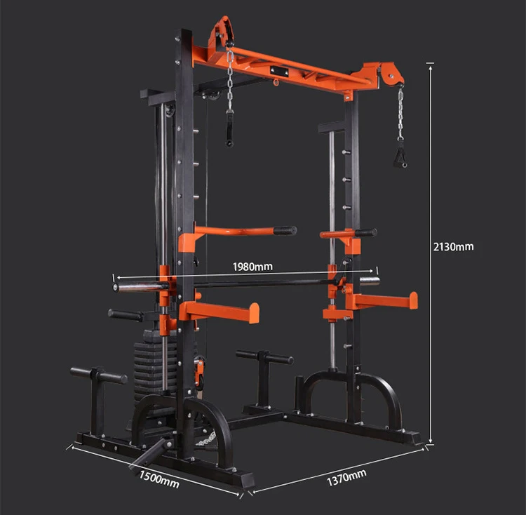 Heavy Duty Power Rack Exercise Power Tower Stand Home Gym Equipment Squat Barbell Rack Fitness & Body Building