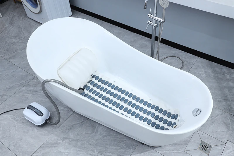 remote control spa machine air bubble jet massage bubble mat for bathtub