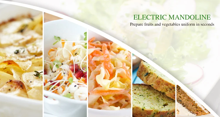 2024 New Kitchen Appliances Kitchen Vegetable Salad Maker Electric Vegetable Slicer Chopper Grinder Mandolin