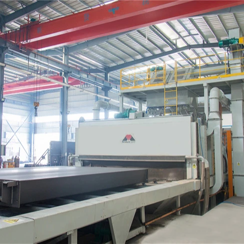 Pass Type Shot Blasting Machine for several steel materials