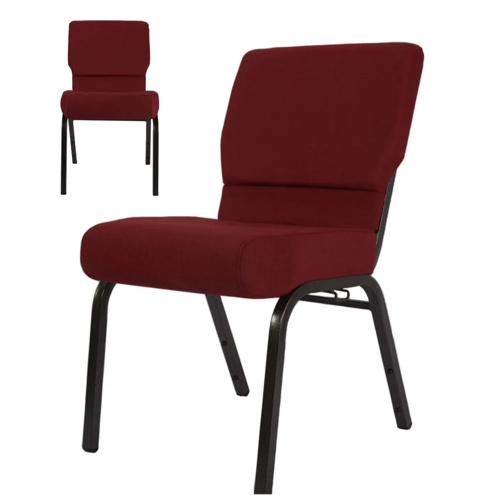 High Quality Interlocking Metal Church Chairs Comfortable Cushion Auditorium Theaters Hall Chair