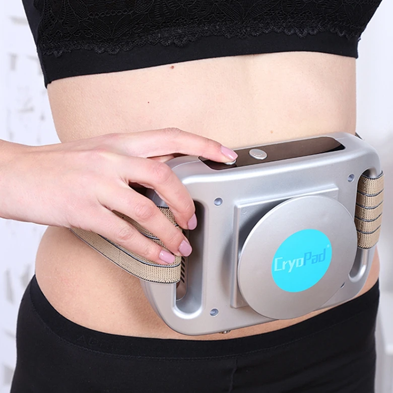 Home slimming eclectic therapy machine fat reduce belt fat cryopad cooling device