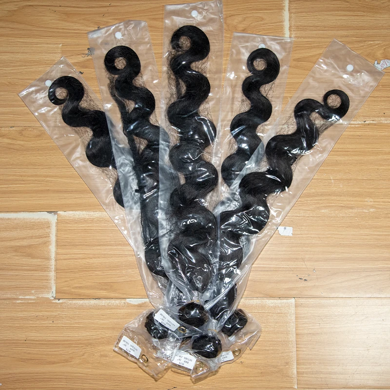 Hot sell 100% cuticle aligned hair virgin human hair bundles with a lace closure