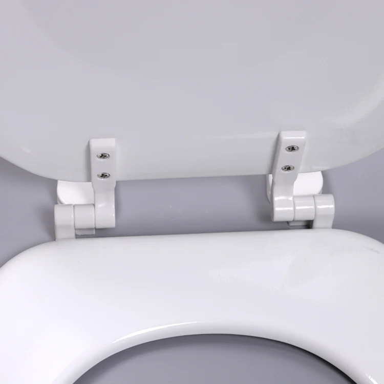 Top Mounted Hinge Bathroom Toilet Seat Bofan Plastic Diodegradable Cost-effective Molded Wood 390/370mm MD091-SK-L101 2.56kg PU