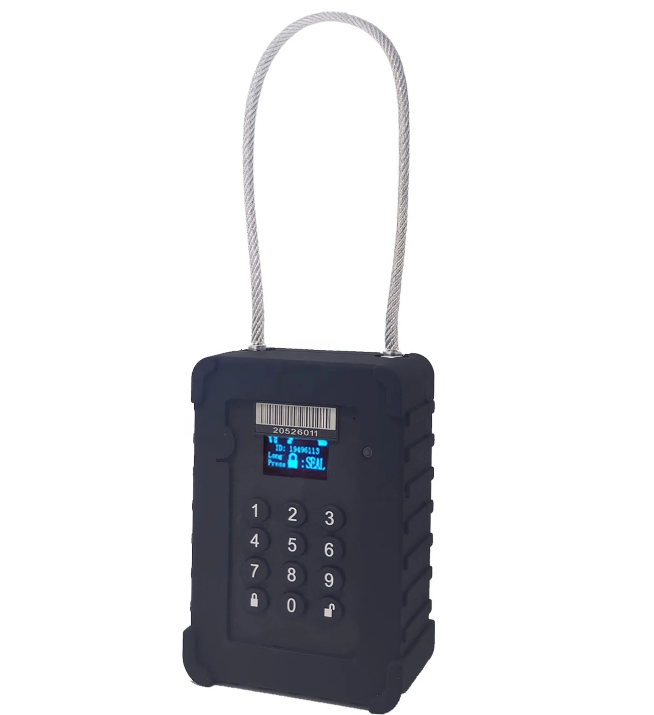 
ToTarget IP67 Waterproof smart padlock GPS GSM SIM 3G seal container locks Tracker Padlock  (62541880936)