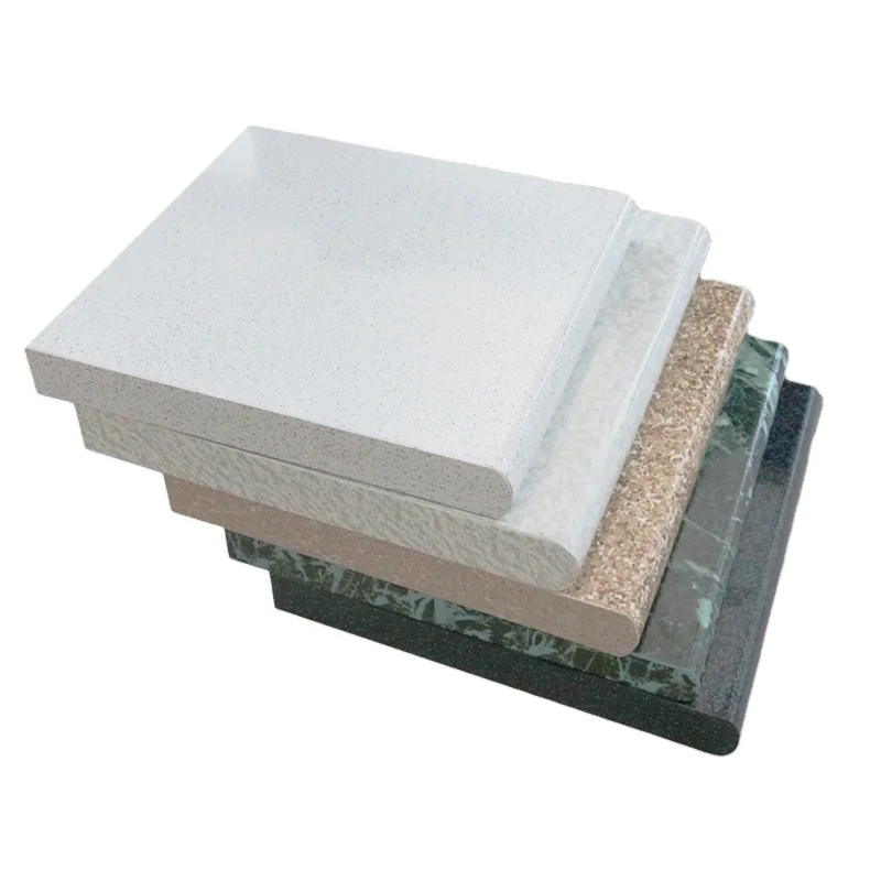 2024 Hot Sale HPL Kitchen Countertop Customizable with Marble Quartz Natural Stone Material in Natural Colors