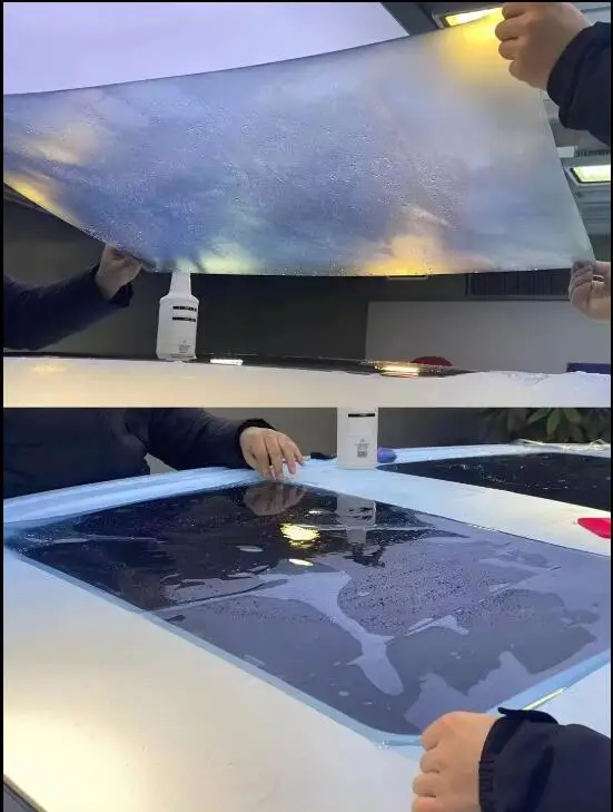 Ice Armor Car Sunroof Ice Armor TPU Film Thermal Protection Roof glass 100% UV suppression 8.5 mil TPU Ice armor