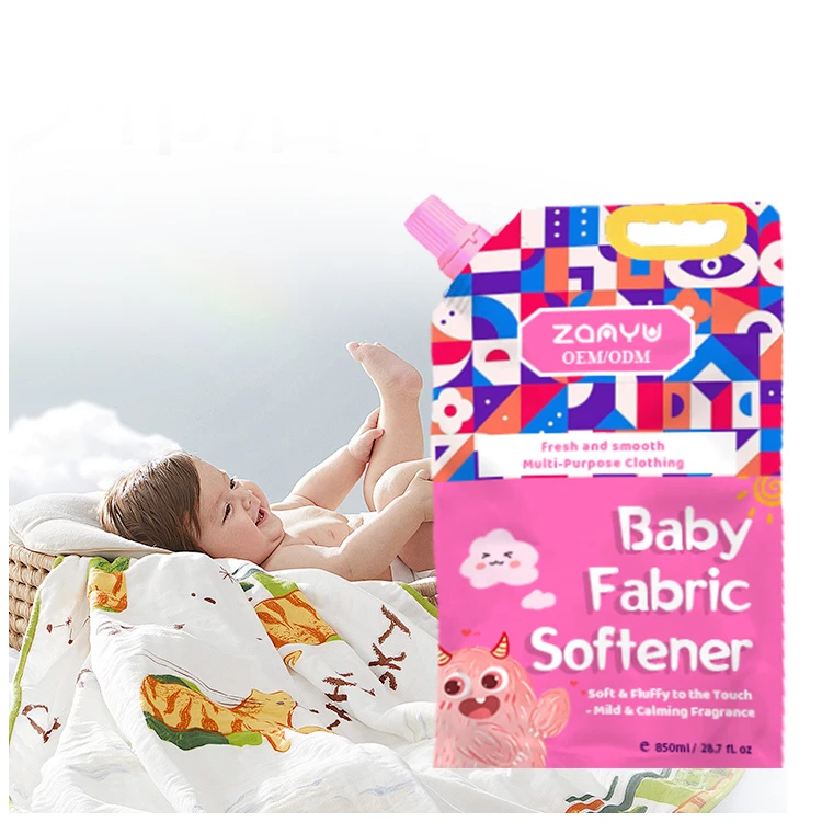 Private Label Clothes Softener Laundry Soap And Detergent Natural Fabric Softener Scent Booster Laundry Fabric Softener