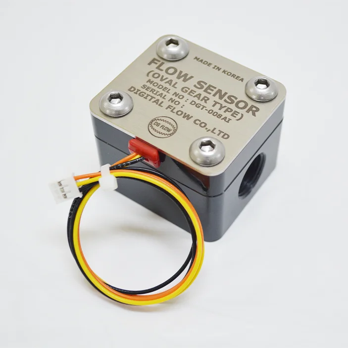 DGT-008AI Flow Meter/Sensor oval gear type  Internal thread type flow meter/sensor For measuring or checking the flow or level o