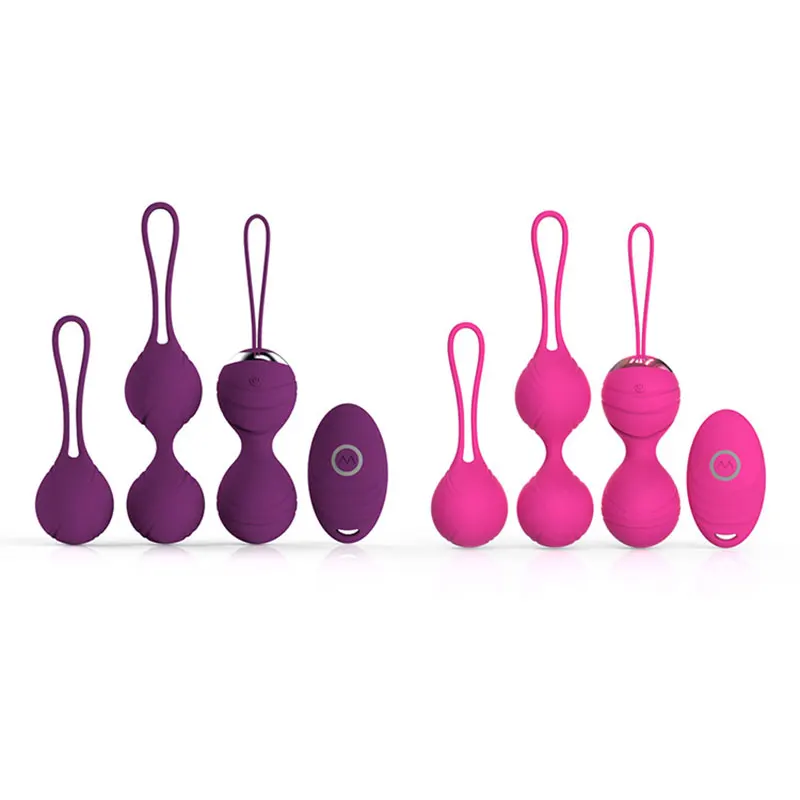 Шарики Кегеля, силиконовый тренажер для вагинального упражнения, вагинальный вибратор для упражнений для женщин, набор устройств для упражнений Кегеля, шарик Кегеля