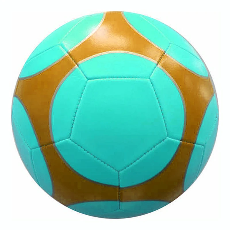 
Machine-sewn training and match official size weight PVC Football Ball 