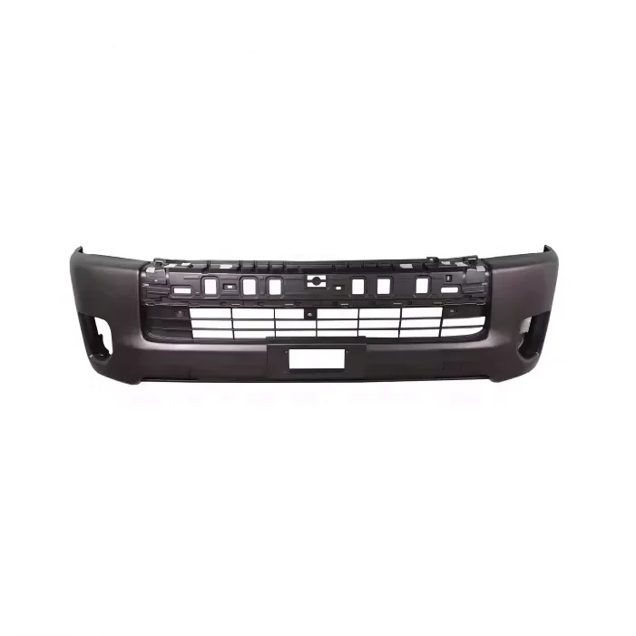 YBJ car accessories hiace front bumper one piece hiroof wide body for hiace 2014-2018 commuter kdh200 front bumper