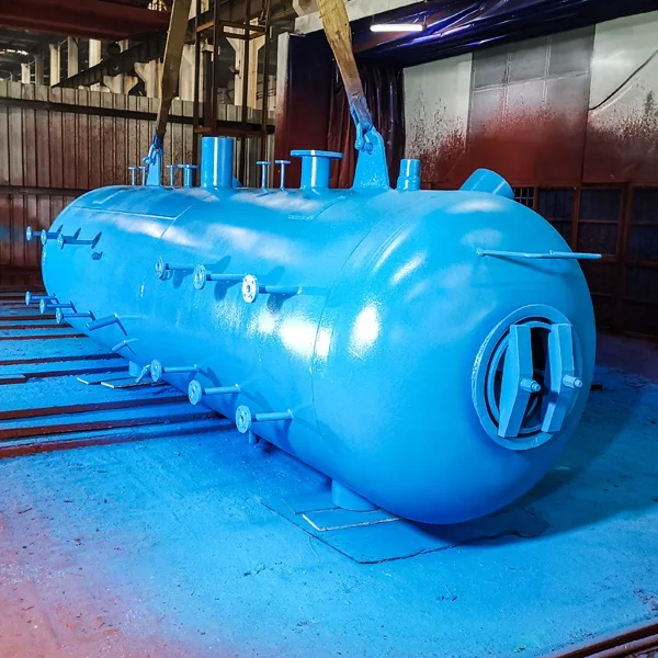 Power Station CFB Boiler Spare Part Boiler Drum Gas Alloy Steel Provided Anti Shock Gas Hot Water ASTM 12000