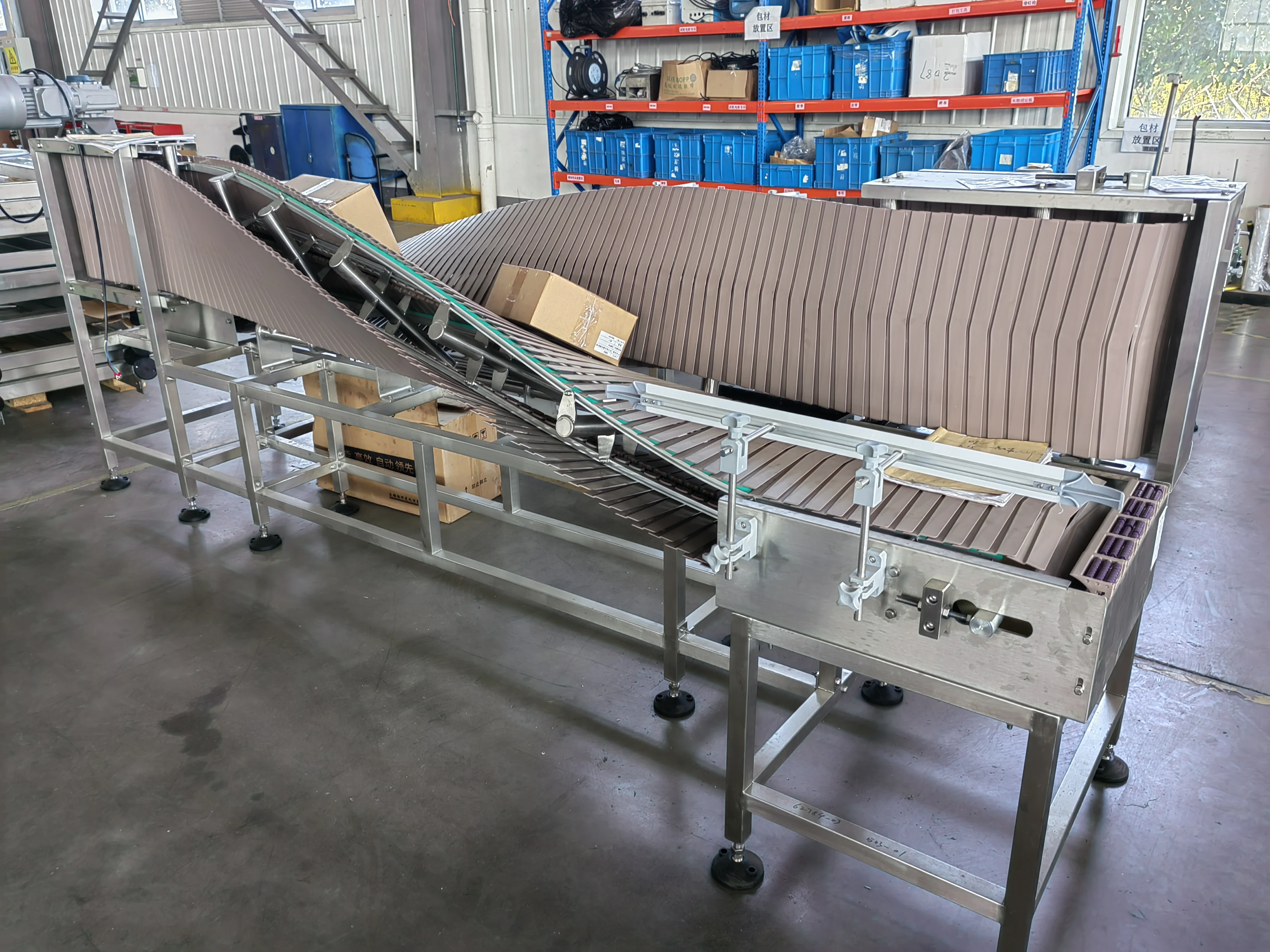 YA-VA Fast Delivery China Manufacturer Carton Box Twister Conveyor Tin Can Case Twister Conveyor