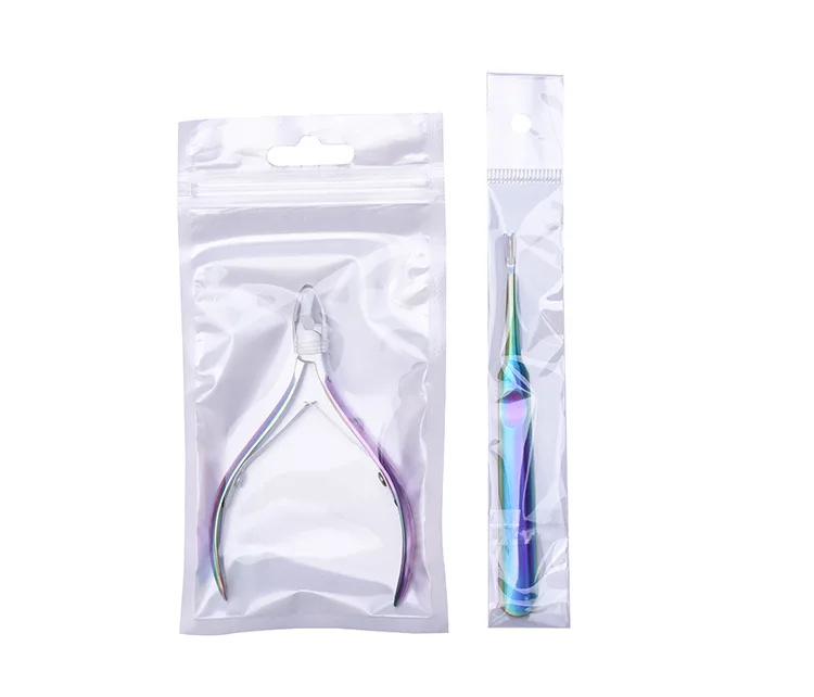 Stainless Steel Manicure Pedicure Tool Stainless Steel Double Head Cuticle Pusher for  Cuticle Remover Accessories