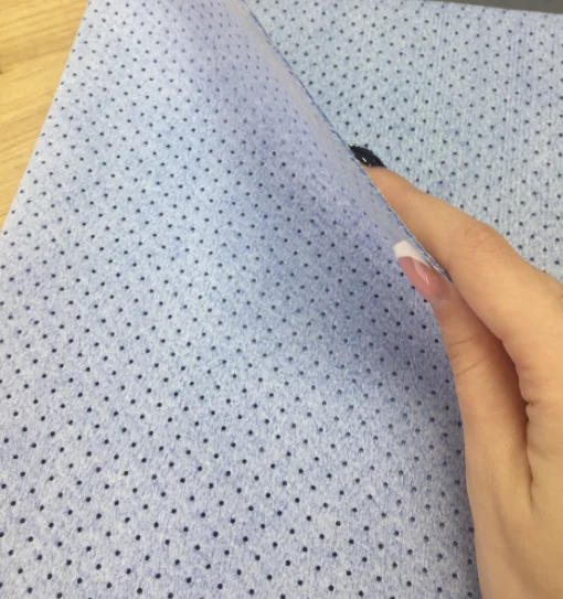 Легкая стирка без моющего средства, популярная перфорированная микрофибра из искусственной кожи, ткань для очистки автомобиля/стекла, Прямая продажа с завода