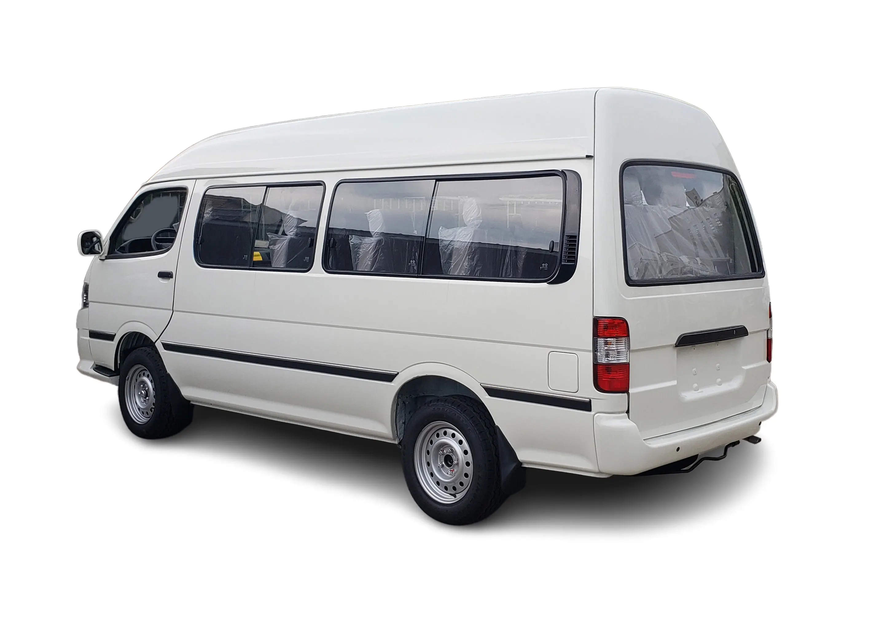 Low price Gasoline&LPG dual fuel 9-17 seats mini bus 5m passenger van