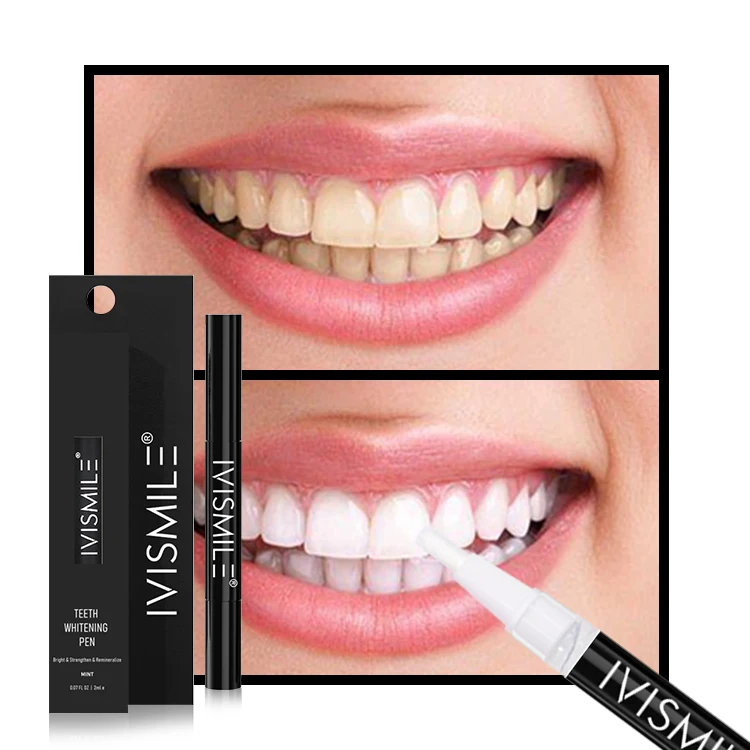 IVISMILE Private Label Wholesale Effective 3ml 16% HP Teeth Whitening Gel Pen