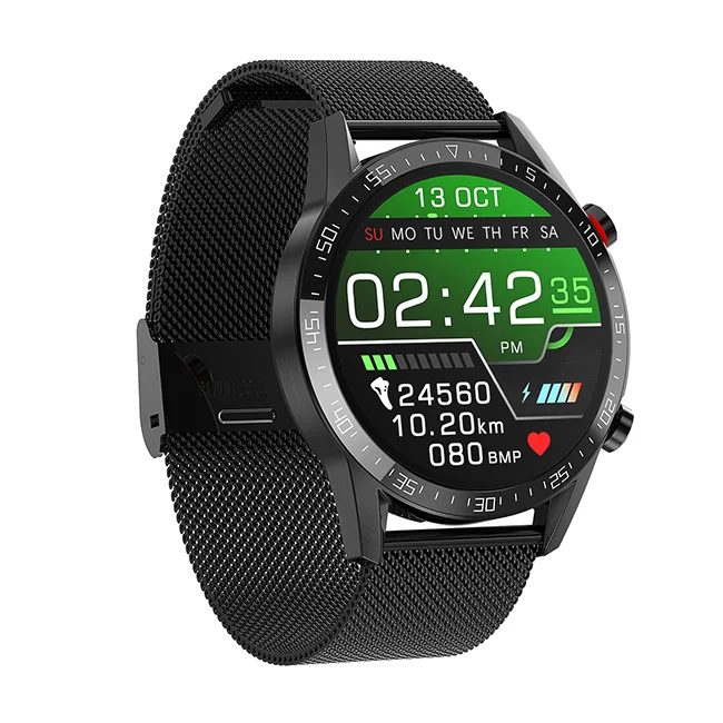 
2021 smartwatch android band muisc wirst fitness bt call man boy best price touch screen bracelet reloj L13 mactive smart watch 