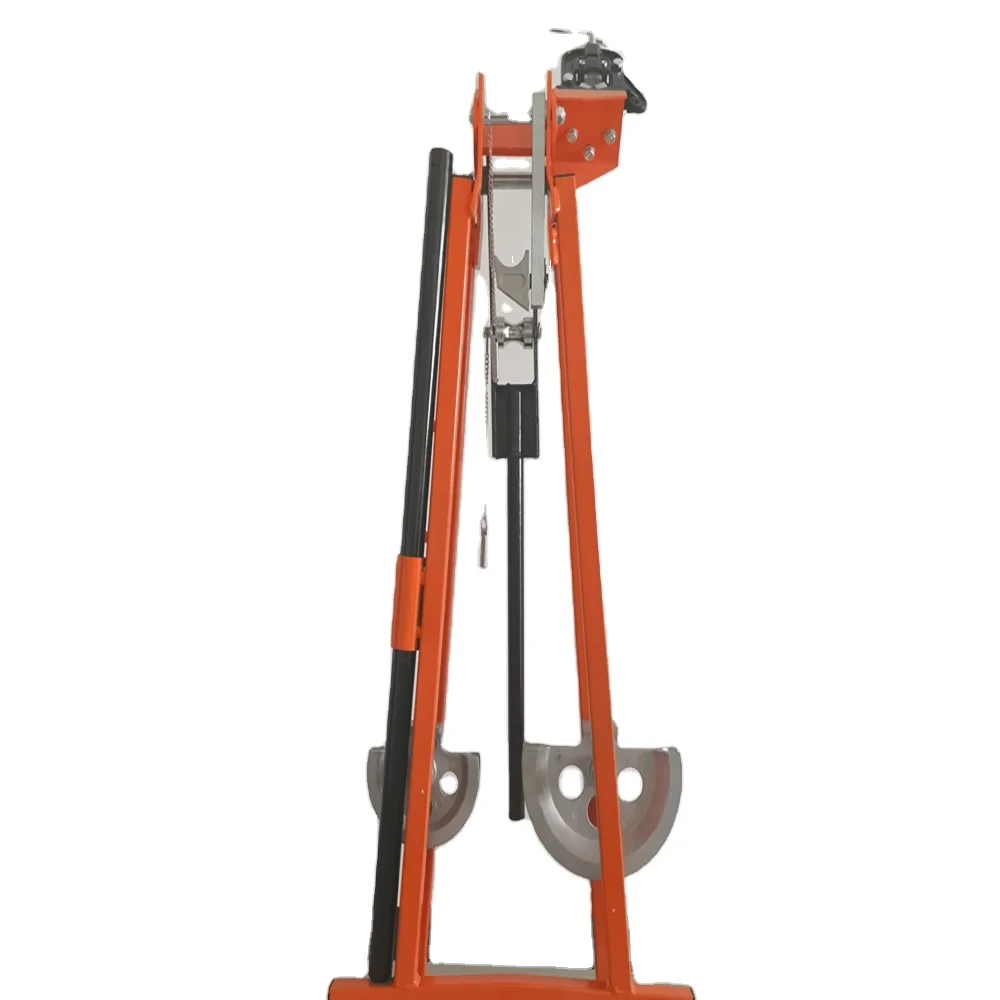 electric GI steel conduit tube bender with vice for bending conduit pipe