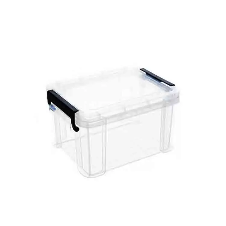 Hand-held clothing organizer household items car plastic transparent toy storage box