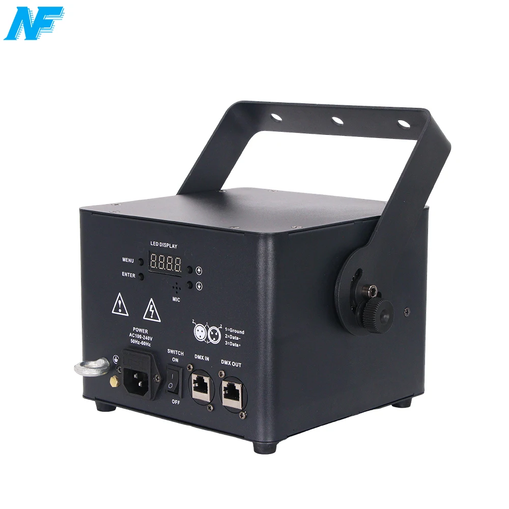 5W APP Control Laser Light 3D Animation Scanner Projector RGB Stage Lights DMX512 For DJ Disco Wedding Club Bar