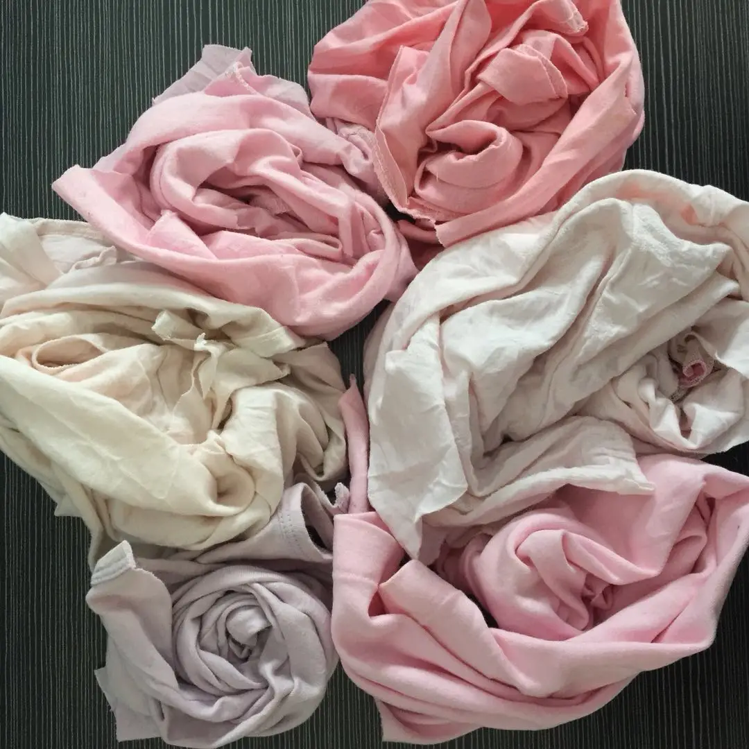 Industrial Cotton Light Color Mixed New Cloth Rags Textile Waste Industrial Cleaning Wiping Rags