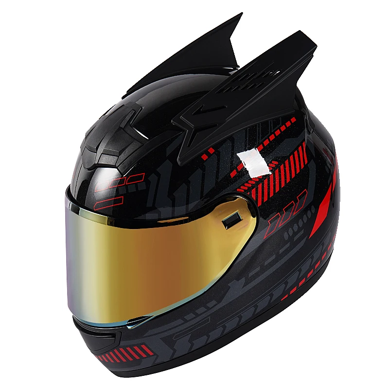 Hot Sale Multiple Choice Of Mirror Colors Clear Universal Motor Helmet Visor For Full Face Motorcycle Helmet