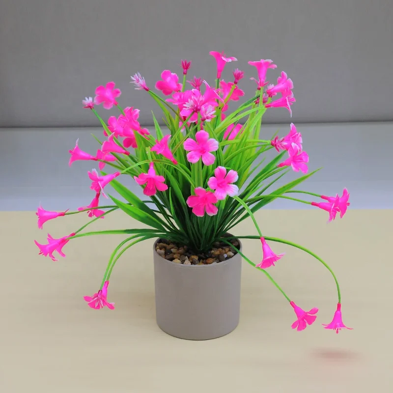 Cross-border Simulation Green Plant Potted Plastic Flower Desktop Decoration Indoor green Plant Living Room Decoration