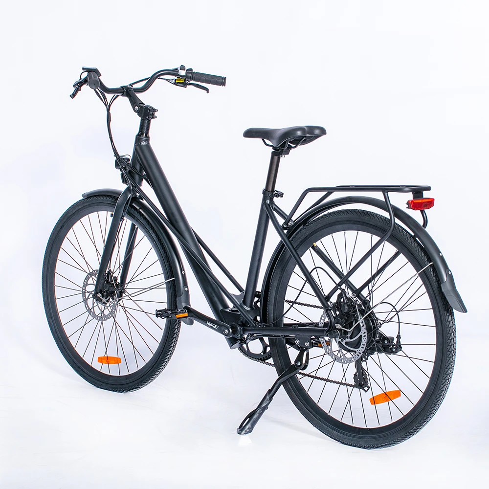 Zodin Factory Price Bicycle Aluminum Alloy 250W 36V Electric Moped City Bike Ebike For Women