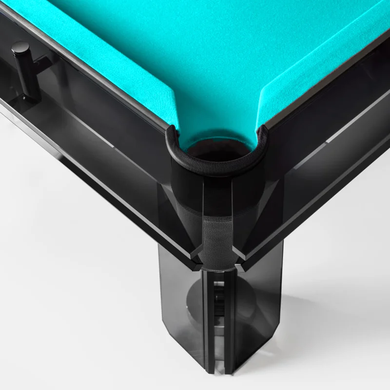 Factory Hot Sale Deluxe Black Glass 7ft 8ft 9ft Pool Table Pool Sports Customizable Snooker Pool Table