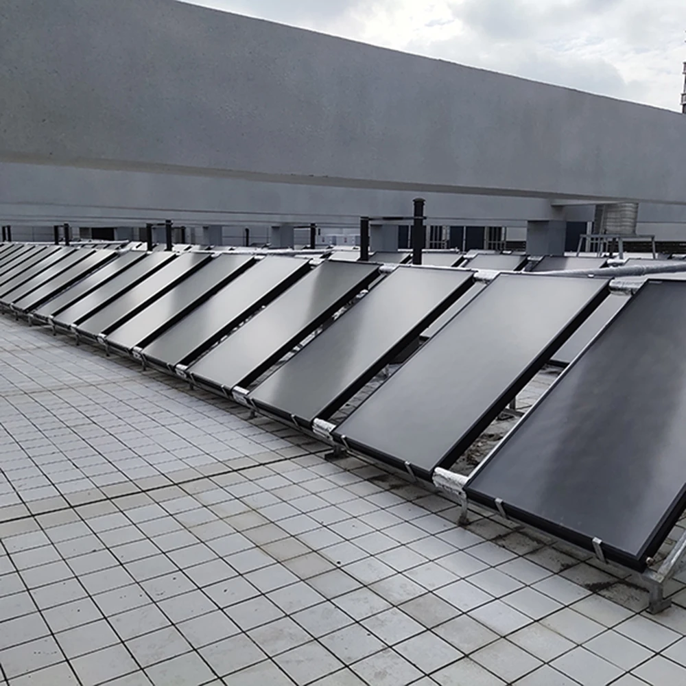 Soletks 2024 Hot sale evacuated flat plate solar collector prices Laser Welding tinox copper solar absorber plate