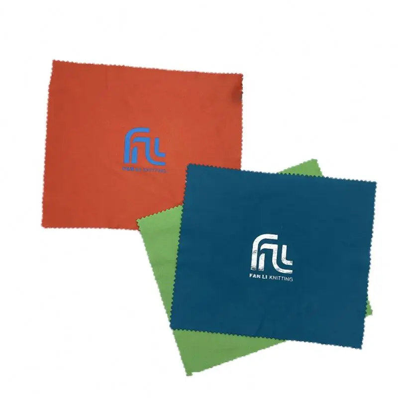 Factory Direct Supply Microfiber Cleaning Cloth Towels Suede Material Sunglasses Cloth For Promotion